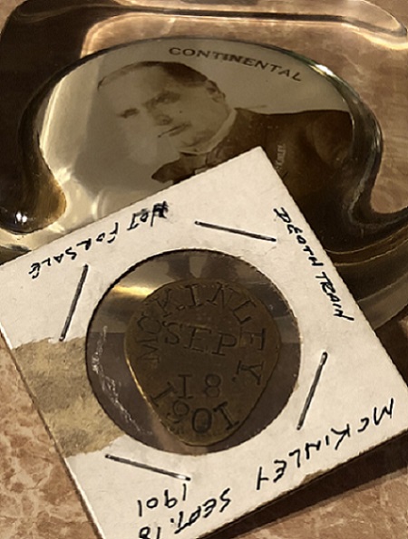 William-Mckinley-Funeral-Train-Token